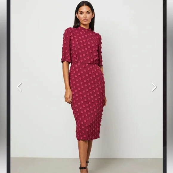 floral dressed up black floral print midi dress Black Floral Print V Neck Quarter Sleeve Midi Dress